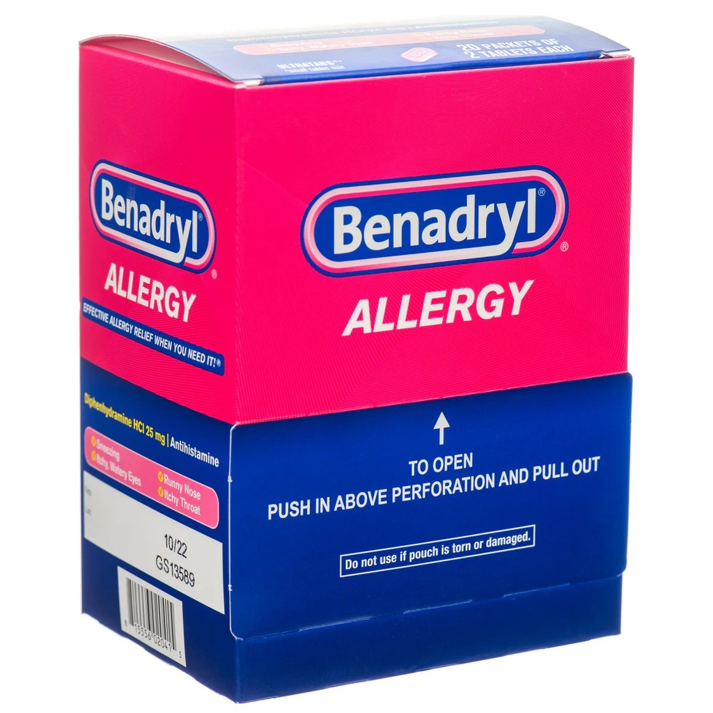 BENADRYL ALLERGY 20/2 CS/36