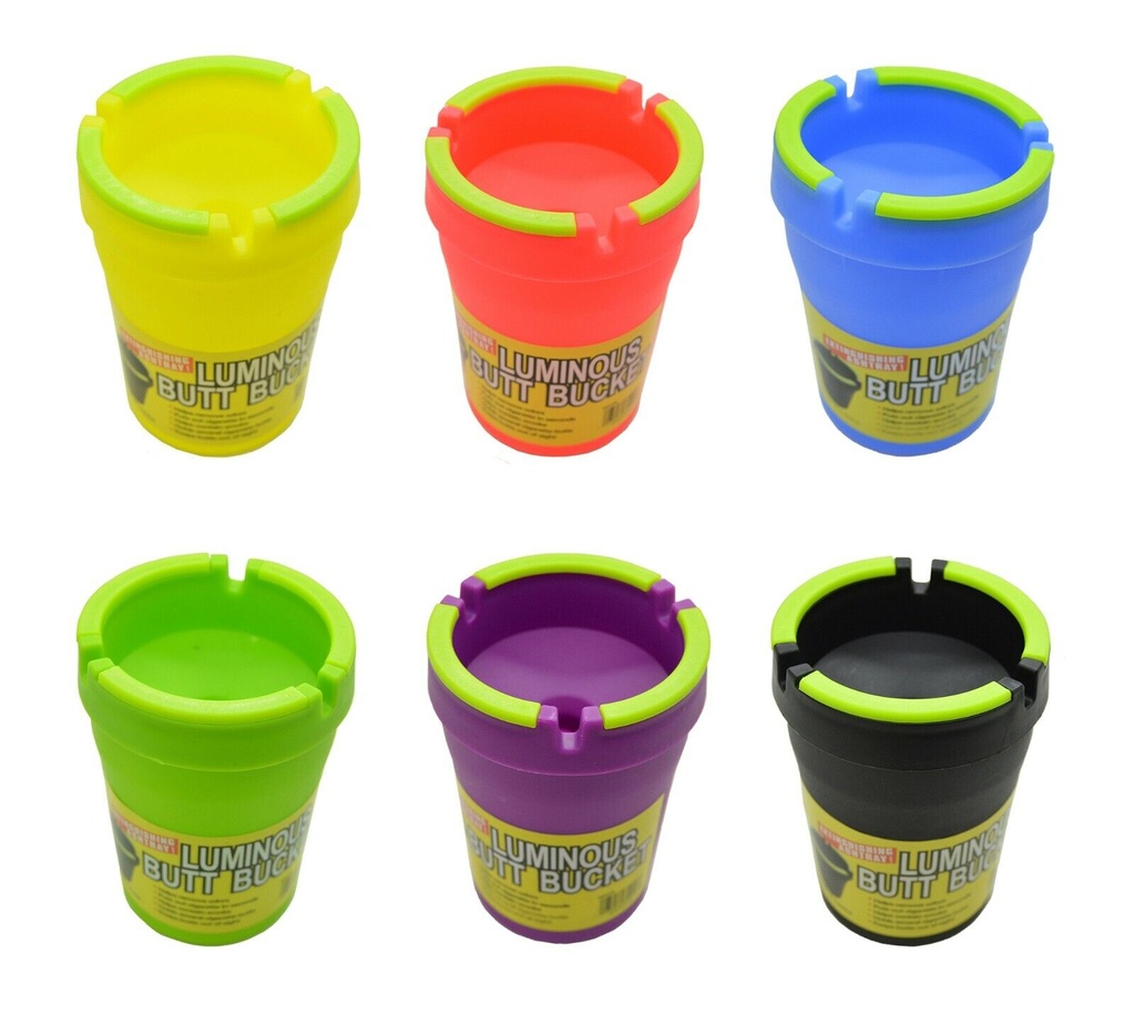 LUMINOUS BUTT BUCKET ASHTRAY
